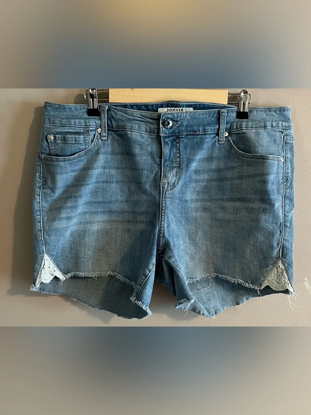 $12💙Bundled Torrid Denim Shorts